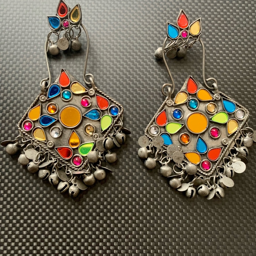 Gorgeous earring afghan style